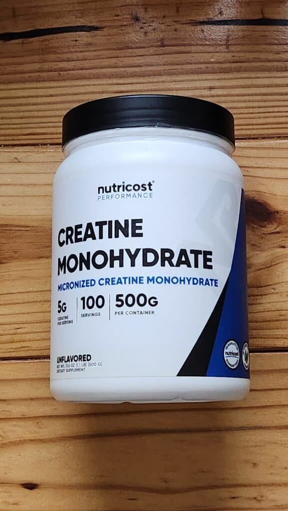 Nutricost Creatine Monohydrate Creatine Recommendation Review