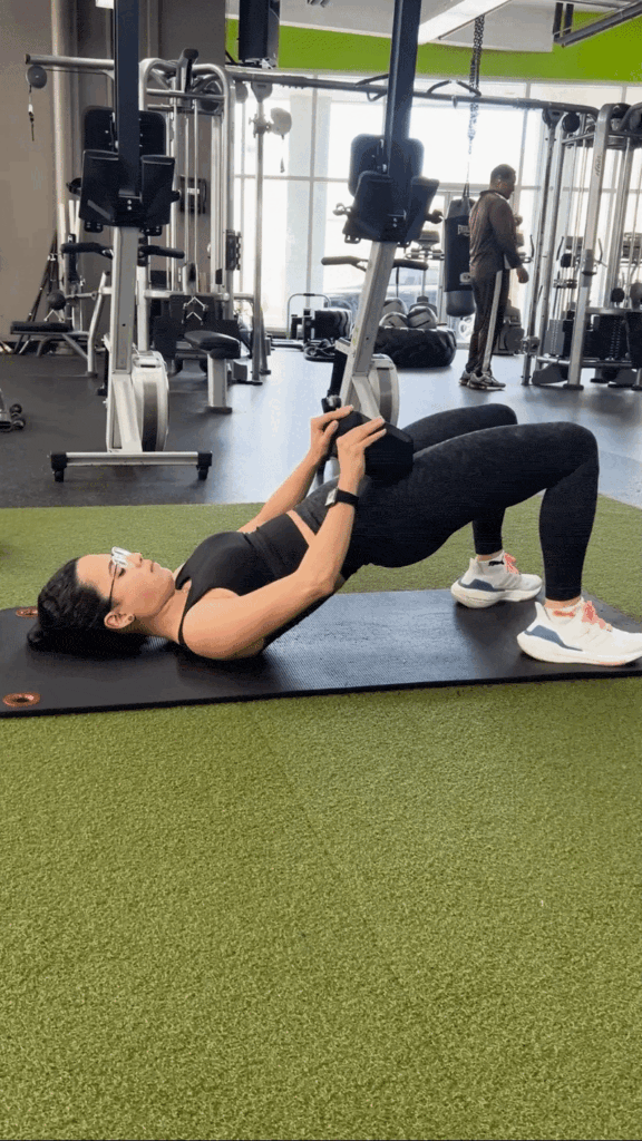 How to Glute Bridge Upper Glute Workout